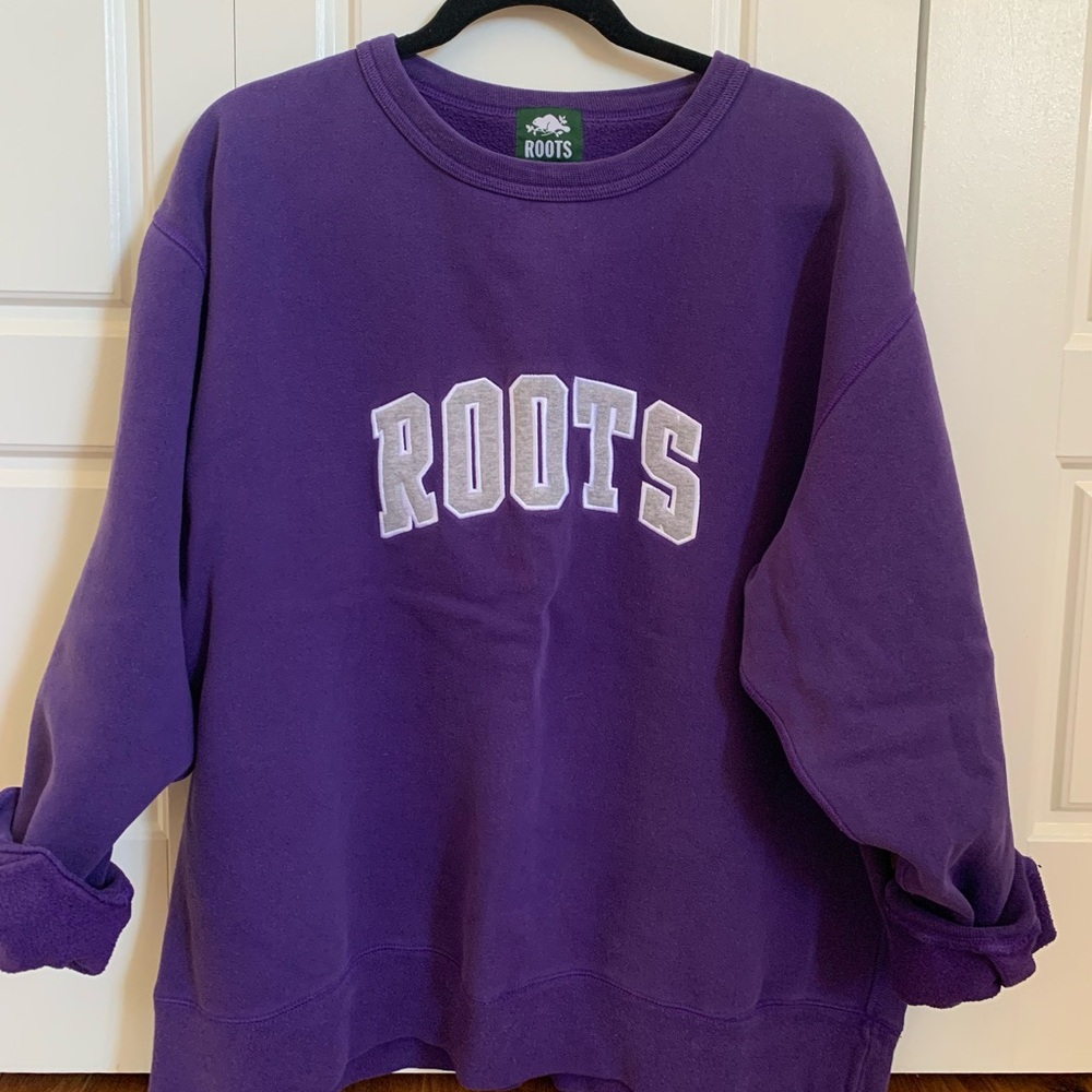 Vintage Roots Purple Crewneck